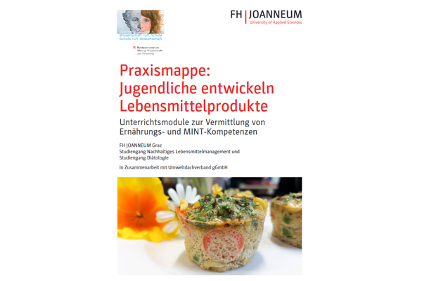 Praxismappe: Jugendliche entwickeln Lebensmittelprdoukte